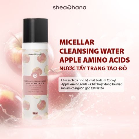 APPLE CLEANSING WATER – Nước tẩy trang táo đỏ