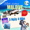  Tour Maldives Trọn Gói Bay Singapore Airlines | 3 Lựa Chọn Resort Cao Cấp Cùng HaloBay Travel 