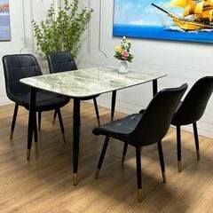 Ghế Ăn Bọc Da Cao Cấp Loft Chấm Bi – Sự Lựa Chọn Hoàn Hảo Cho Phong Cách Hiện Đại