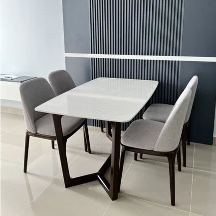 Bàn Ăn Mặt Đá Cao Cấp Concorder LHC01 – Tinh Tế và Hiện Đại