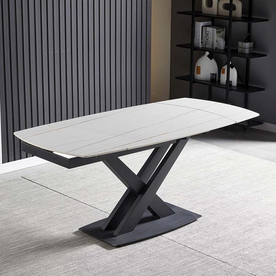 Bàn ăn thông minh mặt đá Ceramic cao cấp Apolo
