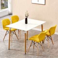 Bàn Cafe Chữ Nhật 4 Chân - Thiết Kế Hiện Đại và Bền Bỉ Cho Mọi Không Gian