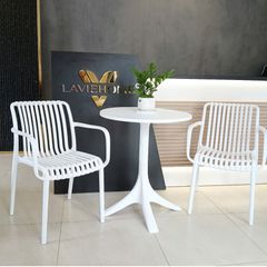 Bộ Bàn Cafe + Ghế S3055 + S3046 - Thiết Kế Hiện Đại, Chất Liệu Bền Đẹp, Phù Hợp Mọi Không Gian