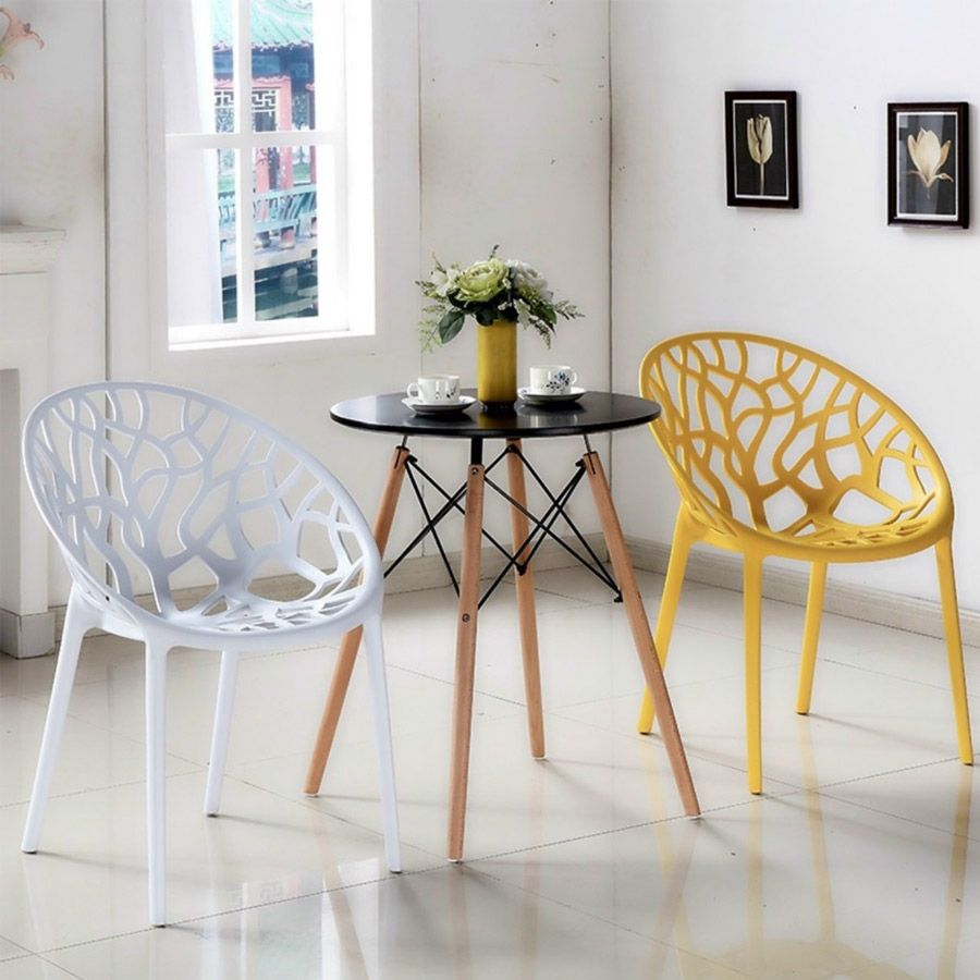 Bàn Cafe 4 Chân Mặt Gỗ MDF LHB01 - Sang Trọng, Hiện Đại Cho Không Gian Đa Dạng