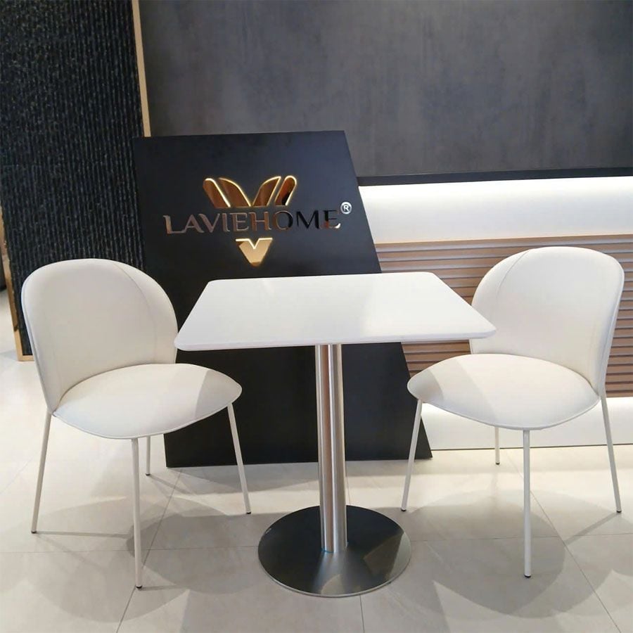 Ghế Ăn Princeton Cao Cấp – Da Sil.Carola Tẩy Mực, Màu Theo Yêu Cầu