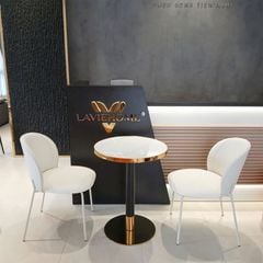 Ghế Ăn Princeton Cao Cấp – Da Sil.Carola Tẩy Mực, Màu Theo Yêu Cầu