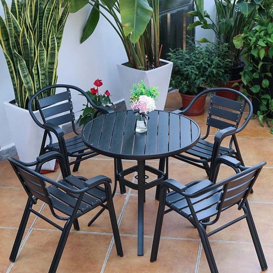 Bàn Sân Vườn LHBV20 - Phong Cách Tối Giản Hiện Đại Cho Không Gian Ngoài Trời
