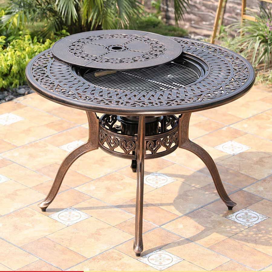 Bộ Bàn Ghế Sân Vườn LHBV06 + LHAV4 - Vẻ Đẹp Tinh Tế Cho Không Gian Ngoài Trời