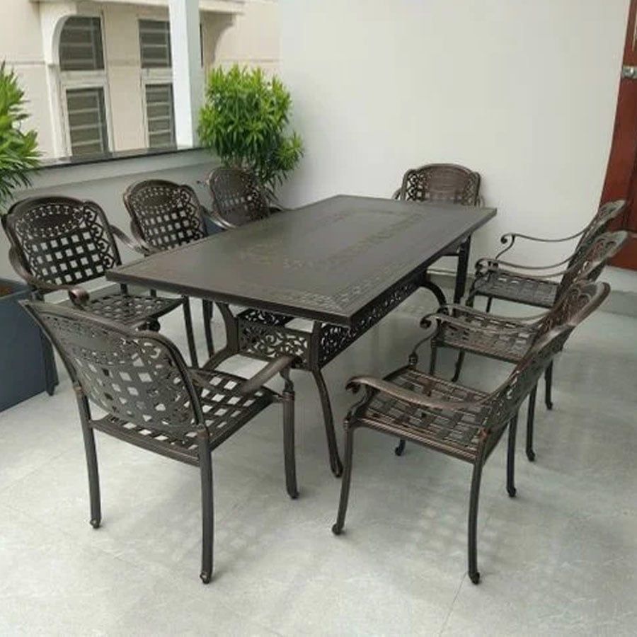 Bộ Bàn Ghế Sân Vườn LHBV14C + LHAV4 - Phong Cách Cổ Điển, Sang Trọng