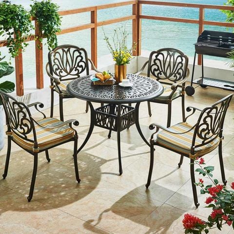 Bộ Bàn Ghế Sân Vườn LHBN03 + LHAV4A - Lựa Chọn Hoàn Hảo Cho Không Gian Ngoài Trời