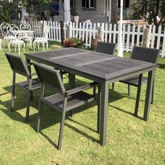 Bộ Bàn Ghế Sân Vườn LHBV22 + Ghế LHAV11 - Tinh Tế Cho Không Gian Ngoài Trời