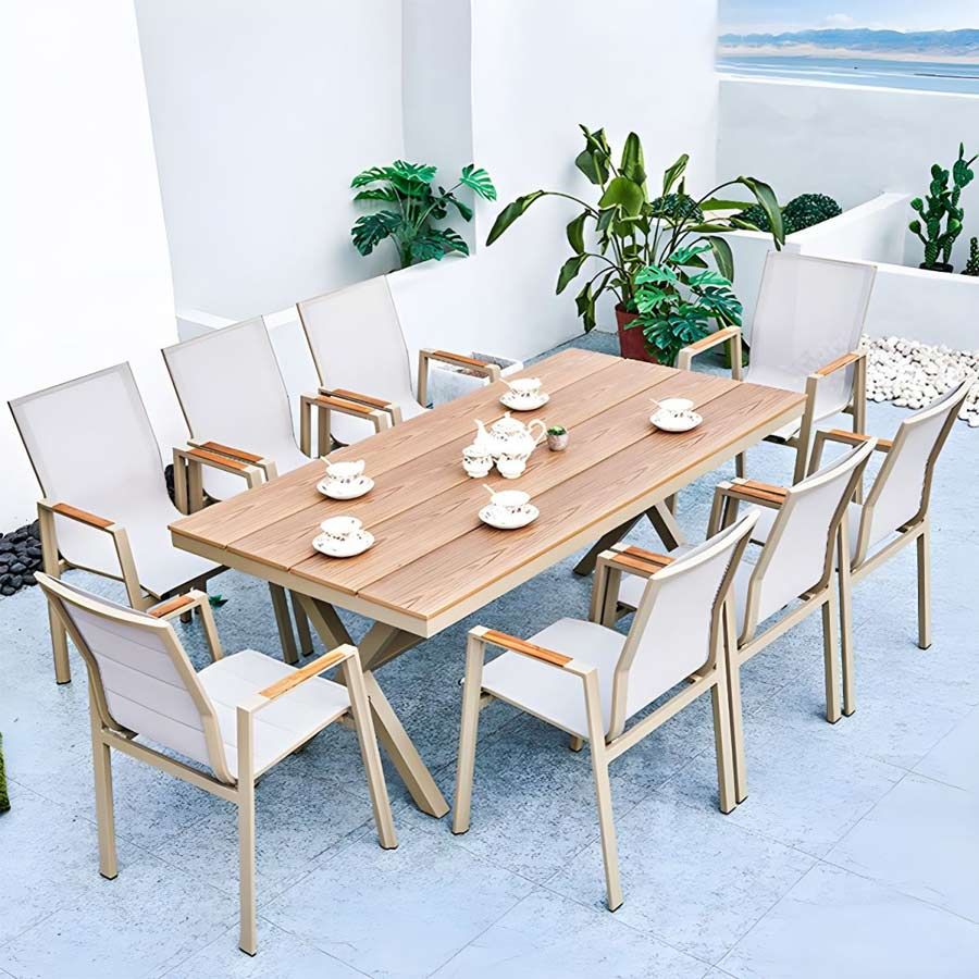 Bộ Bàn Ghế Sân Vườn LHBV23 + LHAV09 - Tinh Tế Và Bền Bỉ