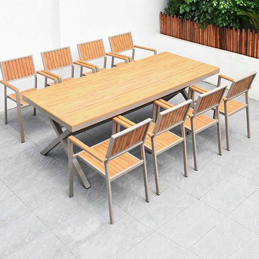 Bộ Bàn Ghế Sân Vườn LHBV23 + LHAV11A - Phong Cách Hiện Đại Cho Không Gian Ngoài Trời
