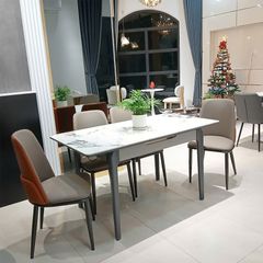 Bàn Ăn Thông Minh Lothas – Mặt Đá Cao Cấp, Tích Hợp Bếp Từ hoặc Không Bếp Từ