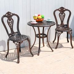 Bàn Sân Vườn Nhôm Đúc LHBV01 - Phong Cách Sang Trọng Cho Không Gian Ngoại Thất