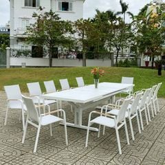 Bàn Nhôm Đúc Ngoài Trời LHD01 - Sự Lựa Chọn Hoàn Hảo Cho Không Gian Ngoài Trời Sang Trọng