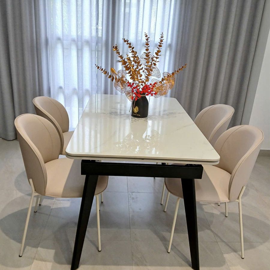 Bàn ăn mặt đá thông minh Razor - Đẳng Cấp Với Khả Năng Mở Rộng