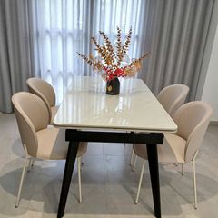 Bàn ăn mặt đá thông minh Razor - Đẳng Cấp Với Khả Năng Mở Rộng