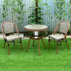 Bàn Sân Vườn LHBV10B - Phong Cách Hiện Đại, Chất Liệu Bền Bỉ