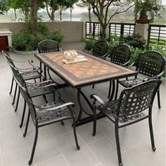 Bàn Sân Vườn LH18M - Sự Lựa Chọn Đẳng Cấp Cho Không Gian Ngoại Thất