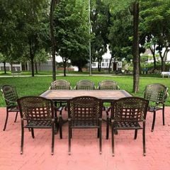 Bàn Sân Vườn LH18M - Sự Lựa Chọn Đẳng Cấp Cho Không Gian Ngoại Thất