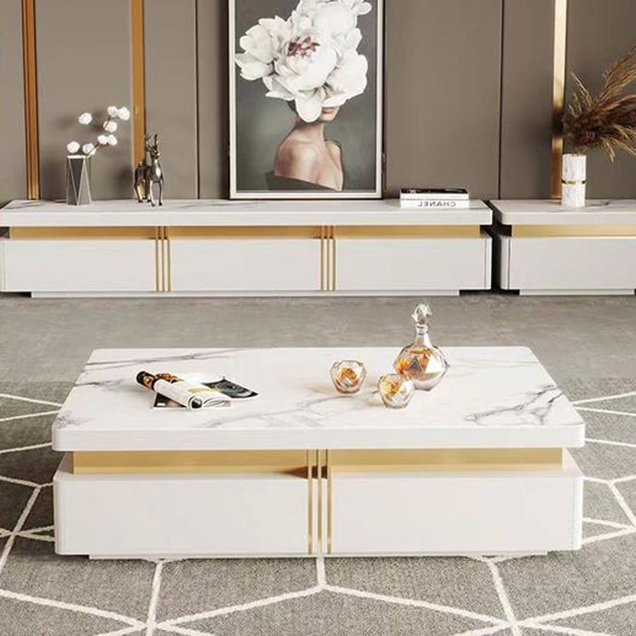 Bàn Trà Mặt Đá LH913 - Sự Kết Hợp Hoàn Hảo Giữa Sang Trọng Và Hiện Đại