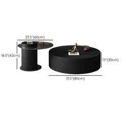 Bàn Trà Đôi LHBT03 - Thiết Kế Hiện Đại Với Mặt Đá Ceramic Và Kính Cao Cấp