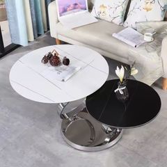 Bàn Trà Tròn 2 Mặt Xoay LHBT02- Thiết Kế Sang Trọng và Tiện Dụng