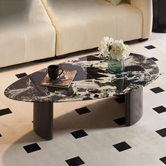 Bàn Trà Mặt Đá Marble LHD2039 - Sang Trọng Và Hiện Đại