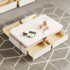 Bàn Trà Mặt Đá LH913 - Sự Kết Hợp Hoàn Hảo Giữa Sang Trọng Và Hiện Đại