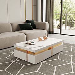 Bàn Trà Mặt Đá LH913 - Sự Kết Hợp Hoàn Hảo Giữa Sang Trọng Và Hiện Đại