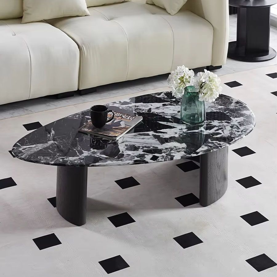 Bàn Trà Mặt Đá Marble LHD2039 - Sang Trọng Và Hiện Đại