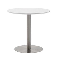 Bàn Tròn Chân Trụ Inox LHB22 - Hiện Đại, Tinh Tế Cho Không Gian Sang Trọng