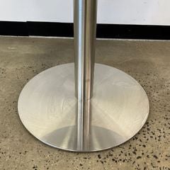 Bàn Tròn Chân Trụ Inox LHB22 - Hiện Đại, Tinh Tế Cho Không Gian Sang Trọng
