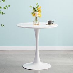 Bàn Tròn Tulip Chân Sắt Sơn Tĩnh Điện - Thiết Kế Thanh Lịch Và Chất Liệu Cao Cấp
