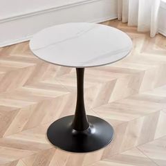 Bàn Tròn Tulip Mặt Đá - Sự Kết Hợp Hoàn Hảo Giữa Thiết Kế Hiện Đại và Chất Liệu Cao Cấp