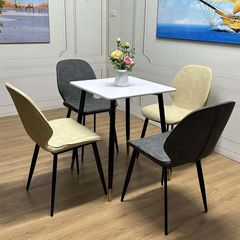 Ghế Ăn Nordic chân đen – Hiện Đại, Sang Trọng