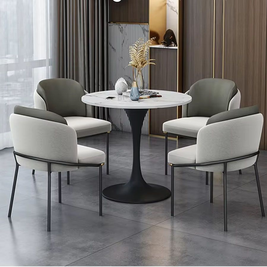Ghế Ăn Bọc Da Cao Cấp Minotti
