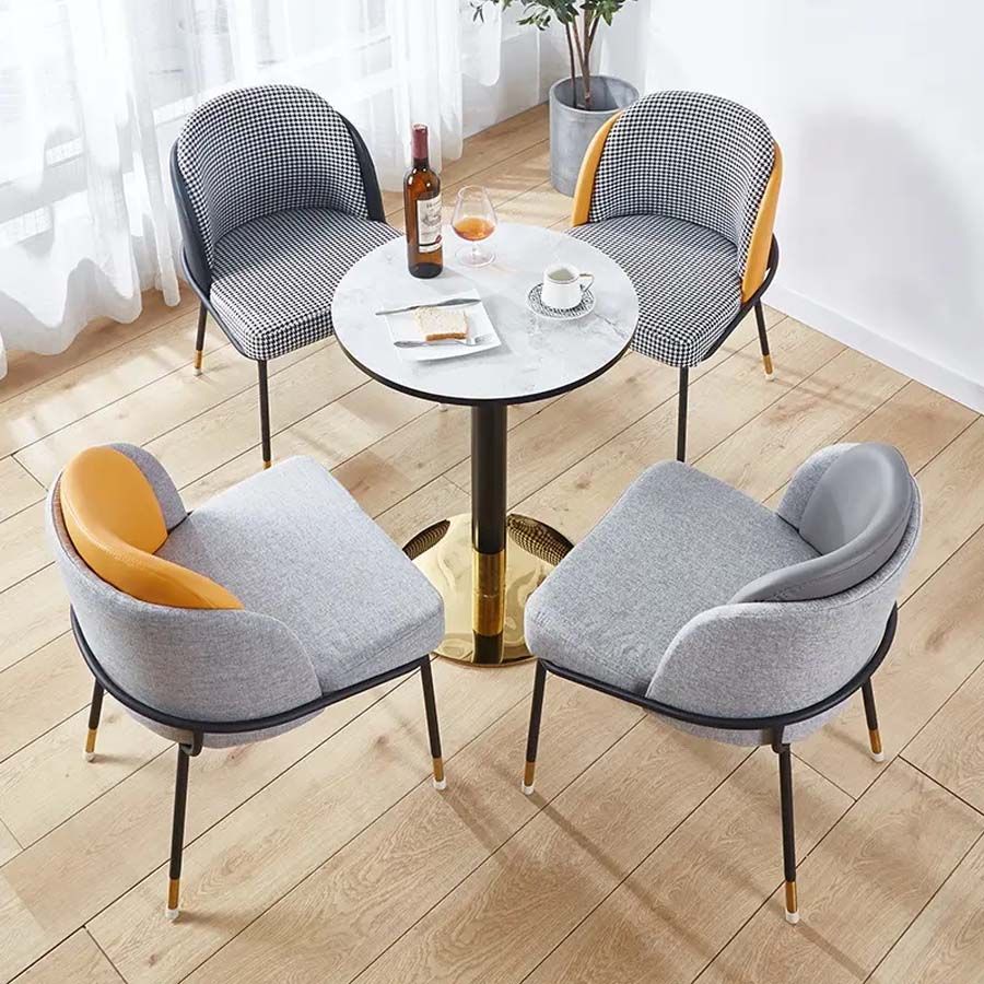 Ghế Ăn Bọc Da Cao Cấp Minotti