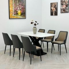 Ghế Ăn Bọc Da Cao Cấp Tina – Tinh Tế và Bền Bỉ