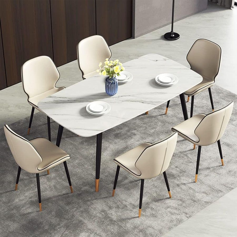 Ghế Ăn Nordic Chân Núm Đồng – Sang Trọng và Tinh Tế