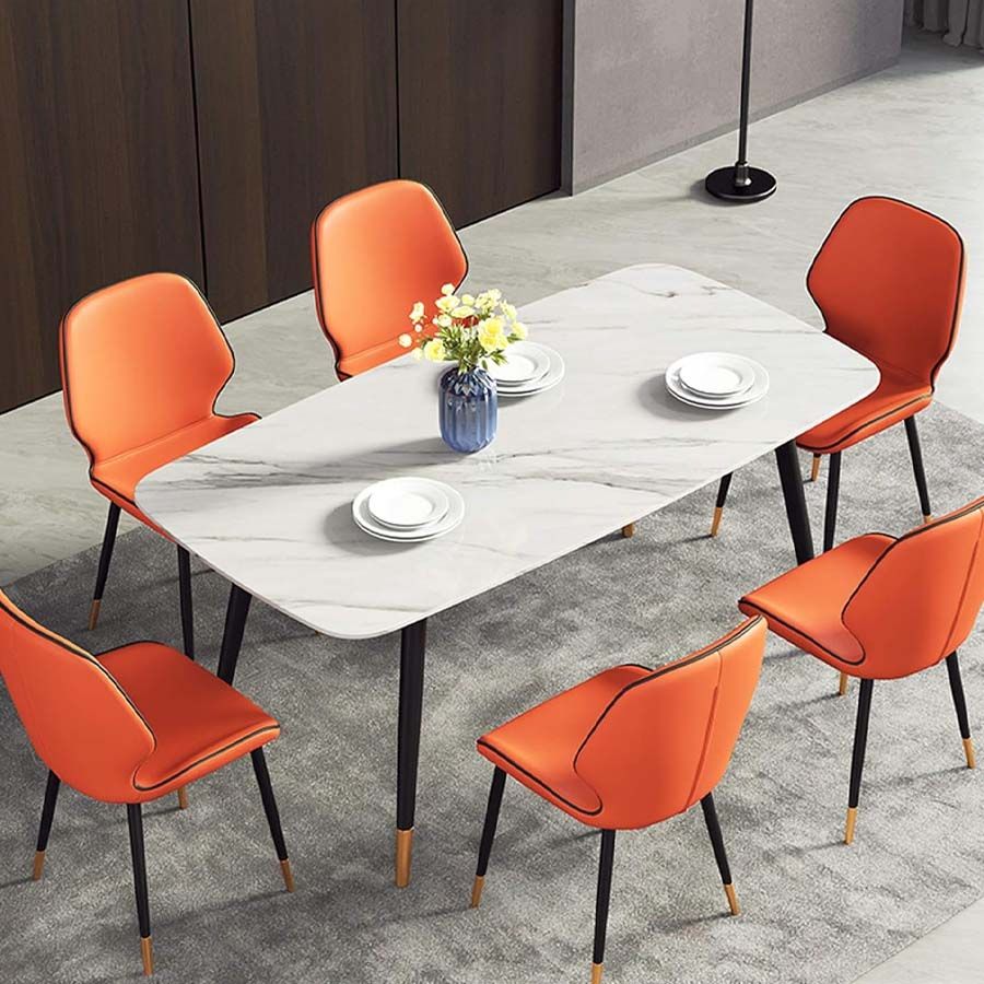 Ghế Ăn Nordic Chân Núm Đồng – Sang Trọng và Tinh Tế