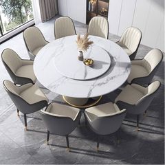 Bộ Bàn Ăn Mặt Đá Melisa + Ghế Monet - Sự Kết Hợp Hoàn Hảo Của Sang Trọng Và Tiện Nghi