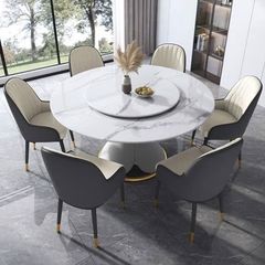Bộ Bàn Ăn Mặt Đá Melisa + Ghế Monet - Sự Kết Hợp Hoàn Hảo Của Sang Trọng Và Tiện Nghi