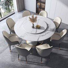 Bộ Bàn Ăn Mặt Đá Melisa + Ghế Monet - Sự Kết Hợp Hoàn Hảo Của Sang Trọng Và Tiện Nghi