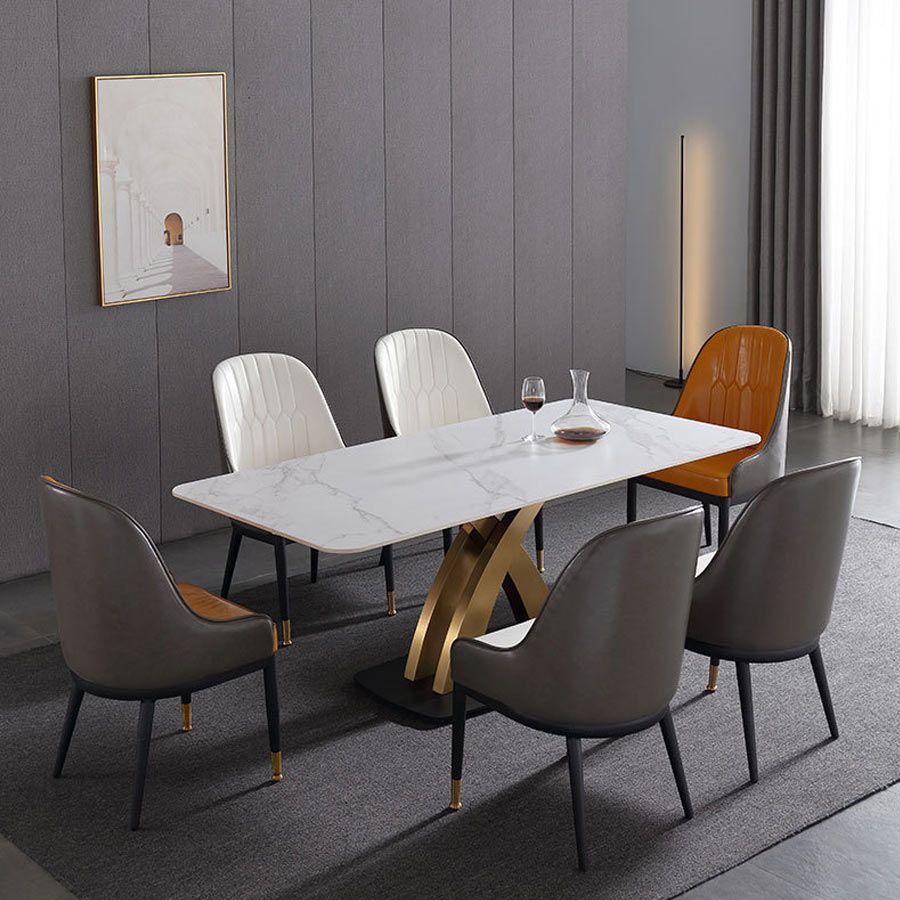 Bộ Bàn Ăn Mặt Đá Sakuzi + Ghế Monet - Phong Cách Sang Trọng Và Hiện Đại