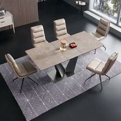 Bàn ăn thông minh mặt đá Ceramic cao cấp Zeus -  Phong Cách Hiện Đại, Tối Ưu Diện Tích
