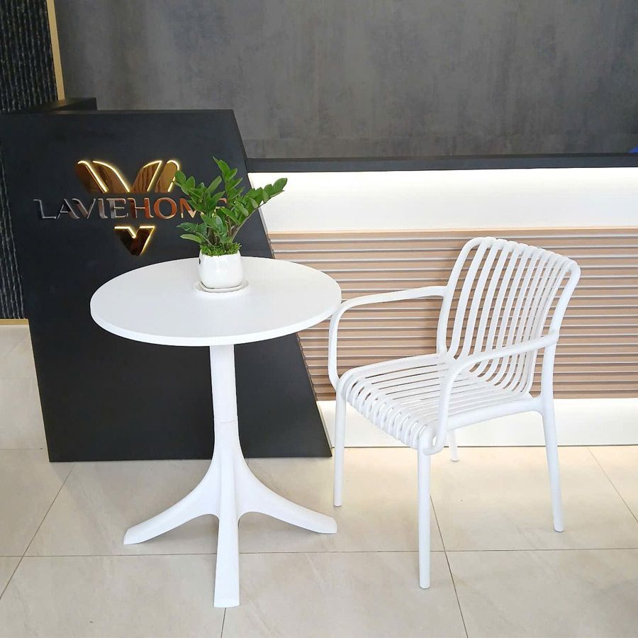 Bộ Bàn Cafe + Ghế S3055 + S3046 - Thiết Kế Hiện Đại, Chất Liệu Bền Đẹp, Phù Hợp Mọi Không Gian