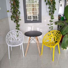 Bộ Bàn Ghế Cafe LHB01 + Ghế LH3018 - Đơn Giản, Hiện Đại Và Tiện Dụng