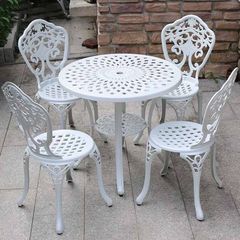 Bàn Sân Vườn Nhôm Đúc LHBV03 - Thiết Kế Sang Trọng Cho Không Gian Ngoại Thất